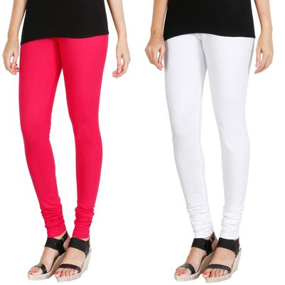 HRINKAR DARK PINK WHITE Soft Cotton Lycra Plain leggings for womens combo Pack of 2 Size - L XL XXL - HLGCMB0133-XXL
HRINKAR DARK PINK WHITE Soft Cotton Lycra Plain leggings for womens combo Pack of 2 Size - L XL XXL - HLGCMB0133-XXL