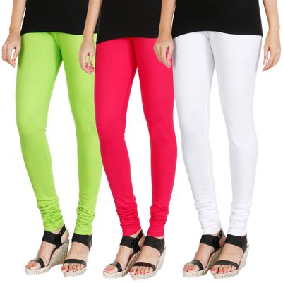 HRINKAR FLUROSCENT GREEN DARK PINK WHITE Soft Cotton Lycra Plain leggings for girls combo Pack of 3 Size - L XL XXL - HLGCMB0803-XL
HRINKAR FLUROSCENT GREEN DARK PINK WHITE Soft Cotton Lycra Plain leggings for girls combo Pack of 3 Size - L XL XXL - HLGCMB0803-XL
