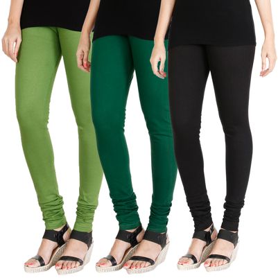 HRINKAR LIGHT GREEN BOTTLE GREEN BLACK Soft Cotton Lycra Plain leggings for womens combo Pack of 3 Size - L XL XXL - HLGCMB0272-XL
HRINKAR LIGHT GREEN BOTTLE GREEN BLACK Soft Cotton Lycra Plain leggings for womens combo Pack of 3 Size - L XL XXL - HLGCMB0272-XL