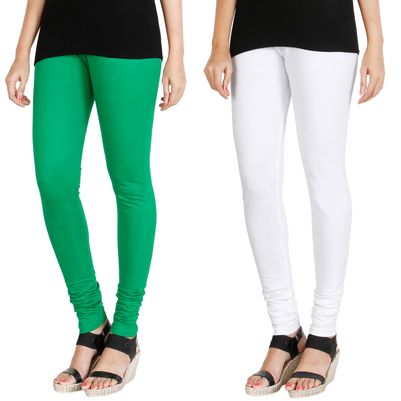 HRINKAR LIGHT GREEN WHITE Soft Cotton Lycra Plain girls leggings combo Pack of 2 Size - L XL XXL - HLGCMB0070-XXL
HRINKAR LIGHT GREEN WHITE Soft Cotton Lycra Plain girls leggings combo Pack of 2 Size - L XL XXL - HLGCMB0070-XXL