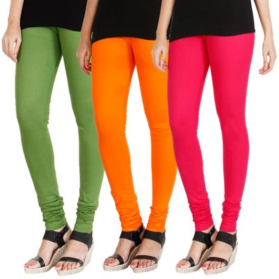 HRINKAR LIGHT GREEN BRIGHT ORANGE DARK PINK Soft Cotton Lycra Plain womens leggings combo Pack of 3 Size - L XL XXL - HLGCMB0337-XXL
HRINKAR LIGHT GREEN BRIGHT ORANGE DARK PINK Soft Cotton Lycra Plain womens leggings combo Pack of 3 Size - L XL XXL - HLGCMB0337-XXL