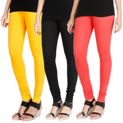 HRINKAR MANGO YELLOW BLACK PEACH Soft Cotton Lycra Plain Salwar leggings combo Pack of 3 Size - L XL XXL - HLGCMB0389-L
HRINKAR MANGO YELLOW BLACK PEACH Soft Cotton Lycra Plain Salwar leggings combo Pack of 3 Size - L XL XXL - HLGCMB0389-L