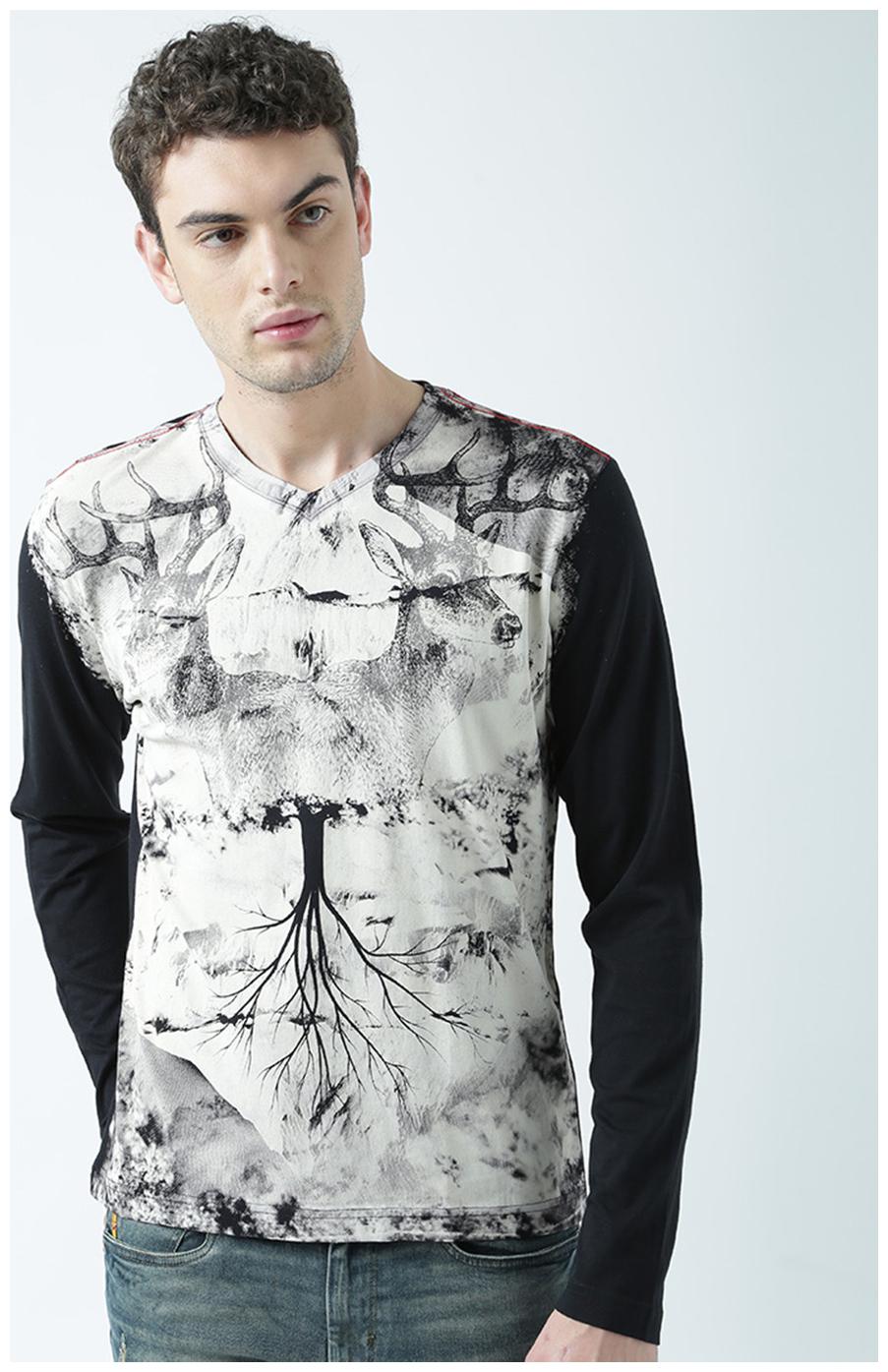 Huetrap Men s Regular Fit Printed T-Shirt - Black 
Huetrap Men s Regular Fit Printed T-Shirt - Black