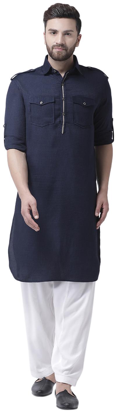 I Know Contrast Piping Navy Blue Cotton Silk Dobby Men Pathani Kurta with Viscose Rayon Salwar
I Know Contrast Piping Navy Blue Cotton Silk Dobby Men Pathani Kurta with Viscose Rayon Salwar