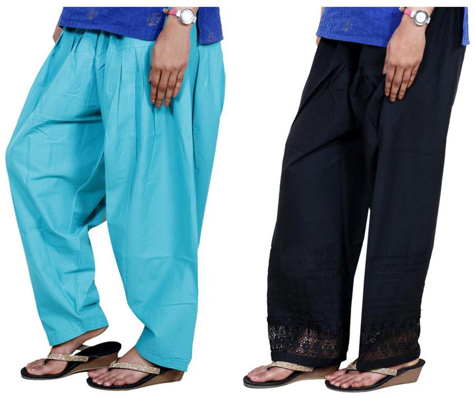 IndiWeaves Women Cotton Semi-Patiala with Chaudi Lece Semi- Patiala Salwar Set of -2
IndiWeaves Women Cotton Semi-Patiala with Chaudi Lece Semi- Patiala Salwar Set of -2