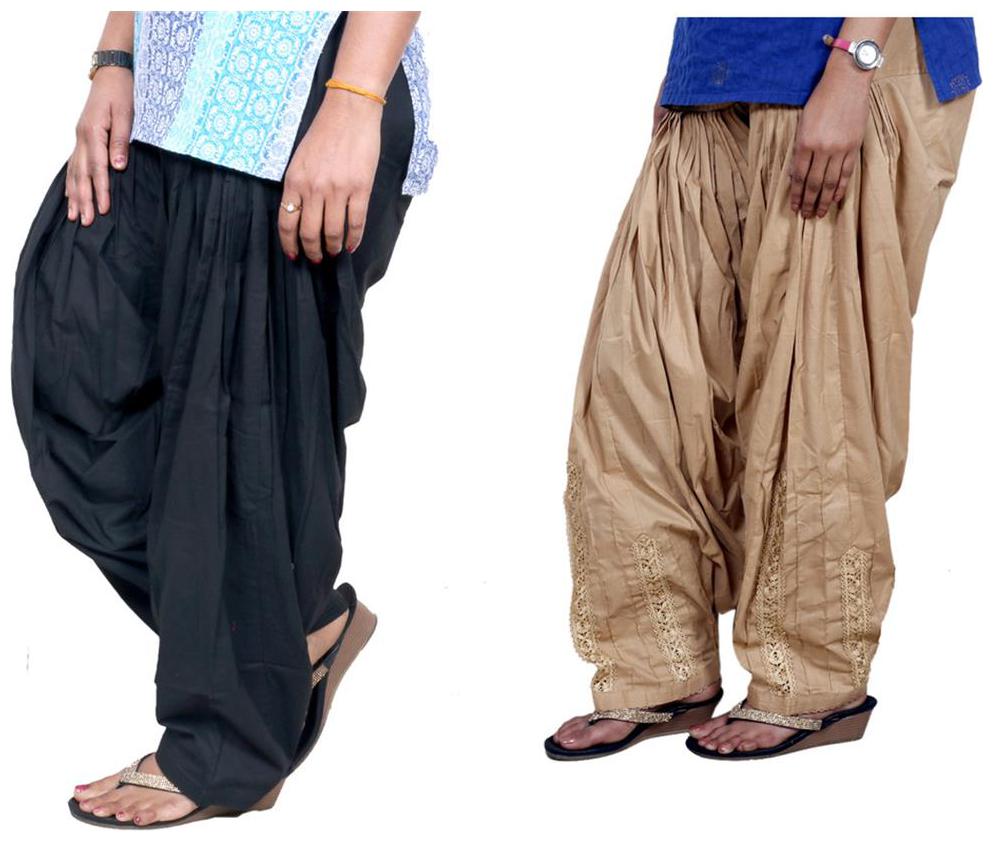IndiWeaves Women Cotton Full-Patiala with Dabang Jalidar Full-Patiala Salwar Set of-2
IndiWeaves Women Cotton Full-Patiala with Dabang Jalidar Full-Patiala Salwar Set of-2