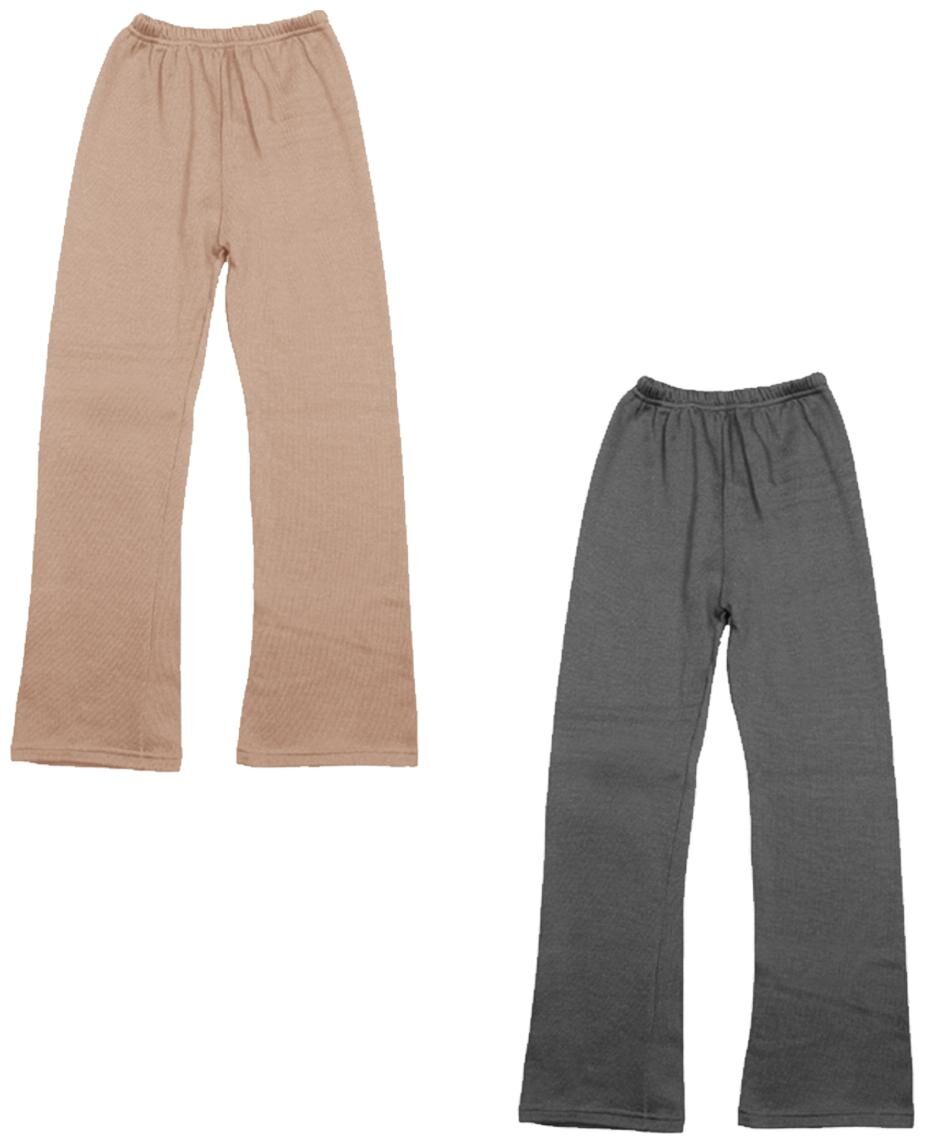 IndiWeaves Women Woolen Full Length Palazzo Pants Pack of 2