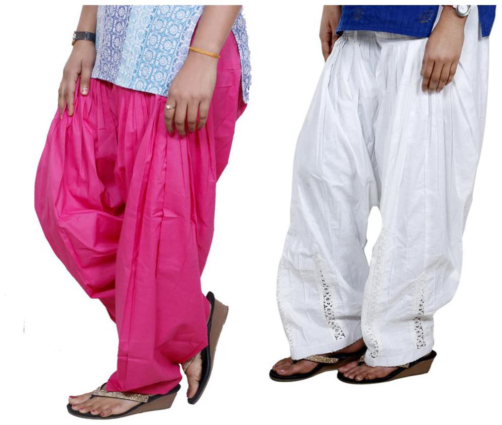 IndiWeaves Women Cotton Full-Patiala with Dabang Jalidar Full-Patiala Salwar Set of-2
IndiWeaves Women Cotton Full-Patiala with Dabang Jalidar Full-Patiala Salwar Set of-2
