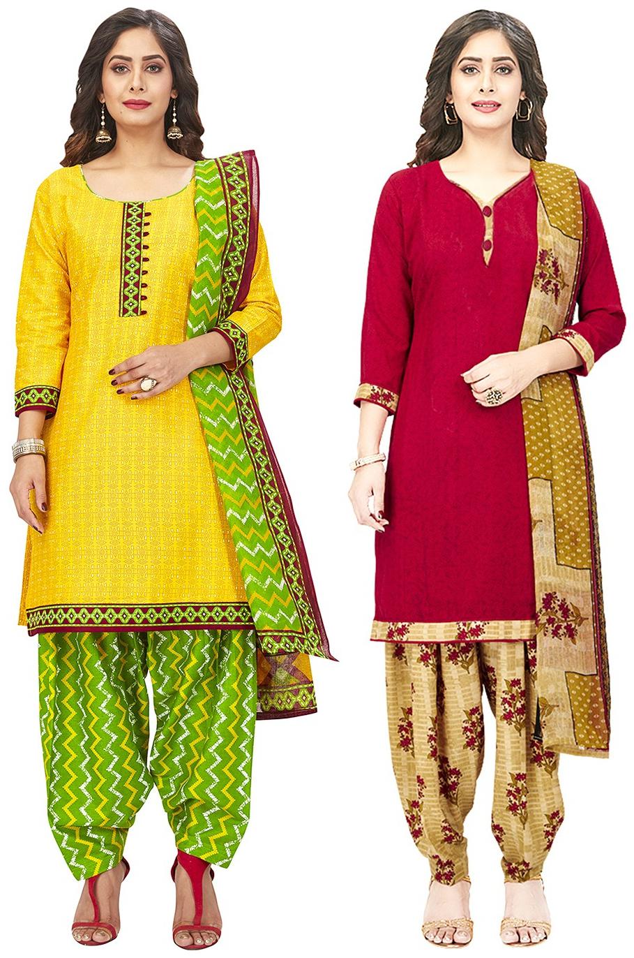 Jevi Prints Multi Unstitched Kurta with bottom dupatta With dupatta Dress Material
Jevi Prints Multi Unstitched Kurta with bottom dupatta With dupatta Dress Material