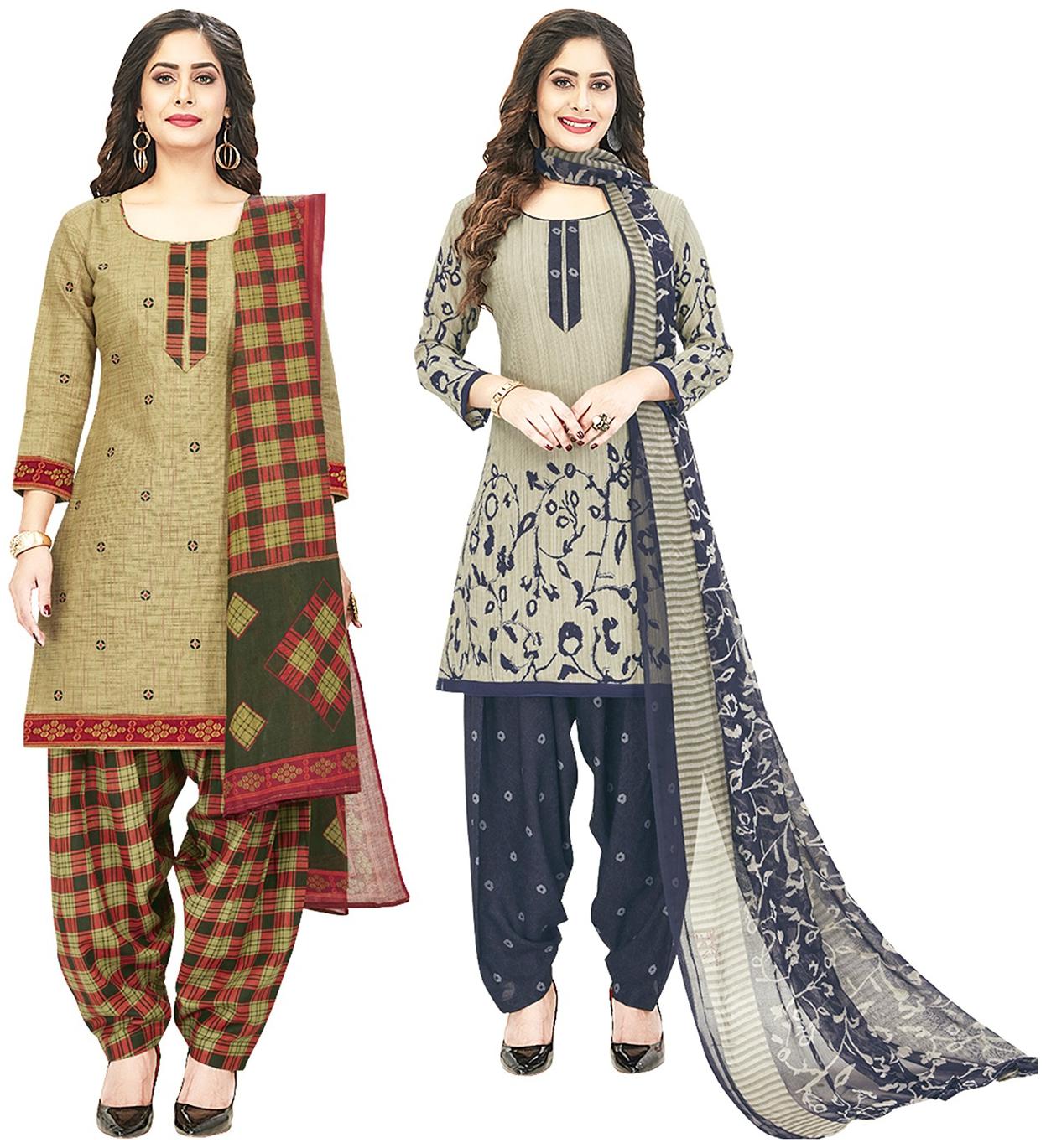 Jevi Prints Multi Unstitched Kurta with bottom dupatta With dupatta Dress Material
Jevi Prints Multi Unstitched Kurta with bottom dupatta With dupatta Dress Material