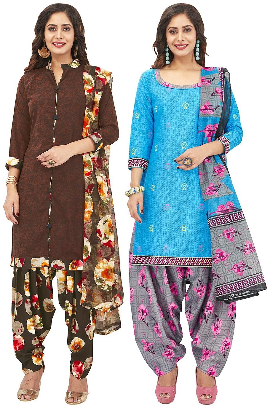 Jevi Prints Multi Unstitched Kurta with bottom dupatta With dupatta Dress Material
Jevi Prints Multi Unstitched Kurta with bottom dupatta With dupatta Dress Material