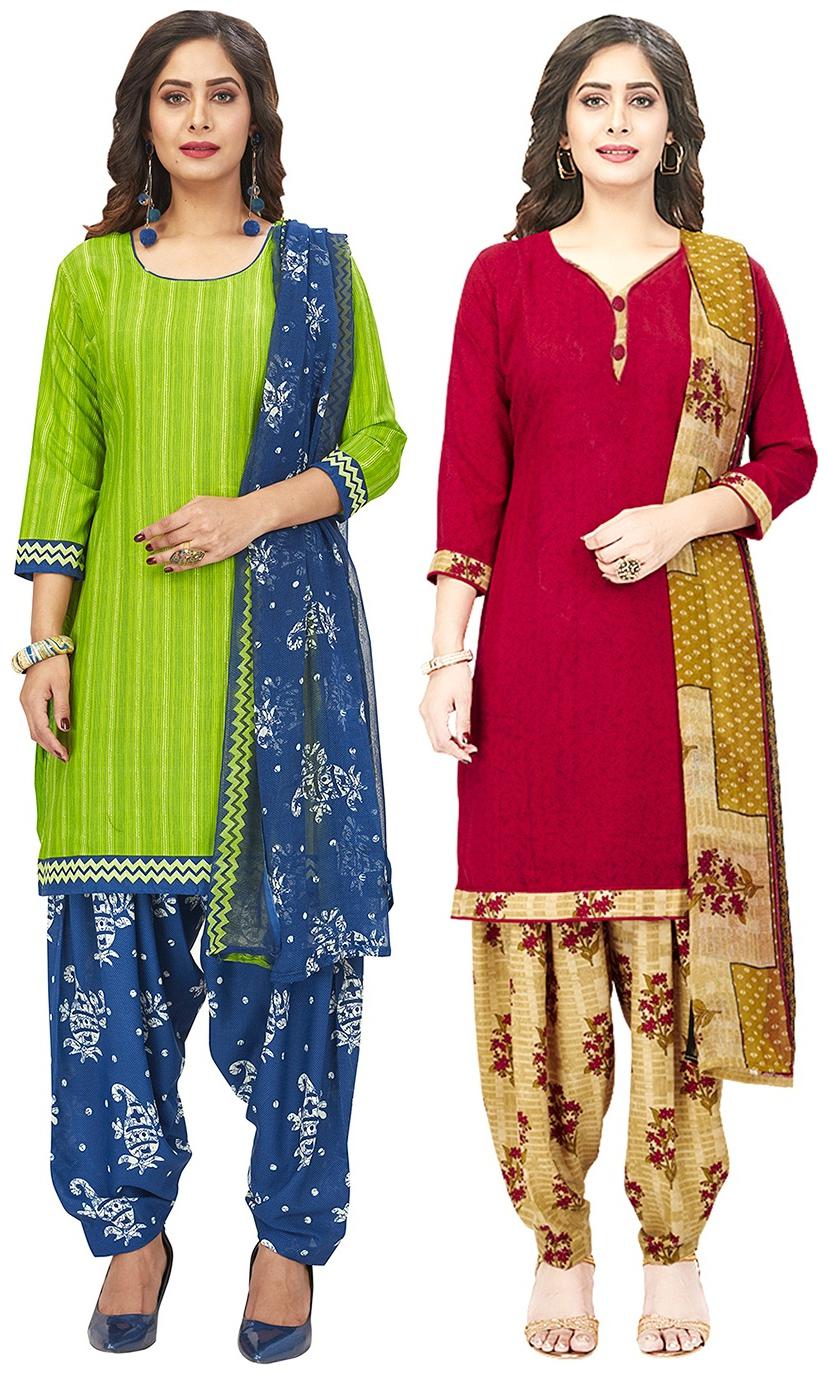 Jevi Prints Multi Unstitched Kurta with bottom dupatta With dupatta Dress Material
Jevi Prints Multi Unstitched Kurta with bottom dupatta With dupatta Dress Material