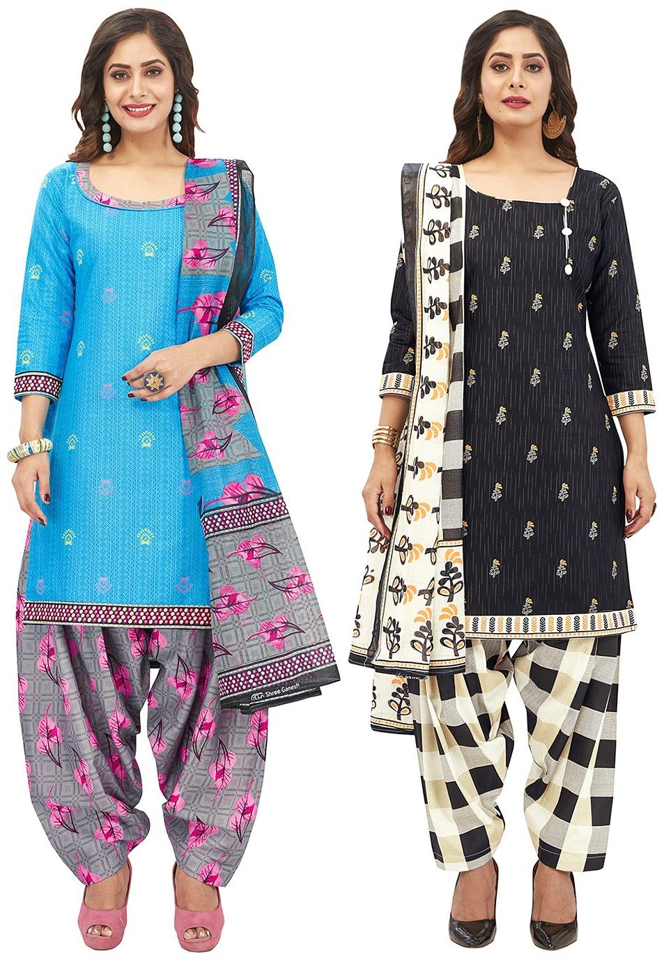Jevi Prints Multi Unstitched Kurta with bottom dupatta With dupatta Dress Material
Jevi Prints Multi Unstitched Kurta with bottom dupatta With dupatta Dress Material