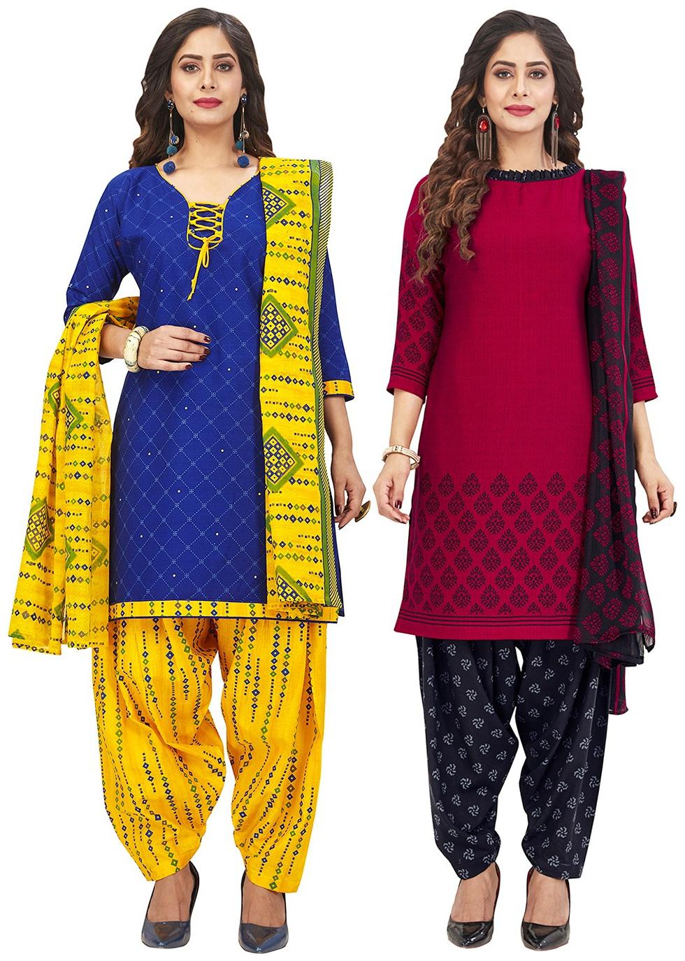 Jevi Prints Multi Unstitched Kurta with bottom dupatta With dupatta Dress Material
Jevi Prints Multi Unstitched Kurta with bottom dupatta With dupatta Dress Material