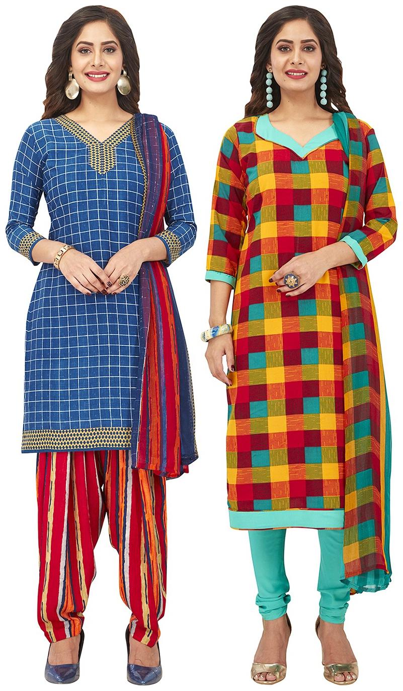 Jevi Prints Multi Unstitched Kurta with bottom dupatta With dupatta Dress Material
Jevi Prints Multi Unstitched Kurta with bottom dupatta With dupatta Dress Material
