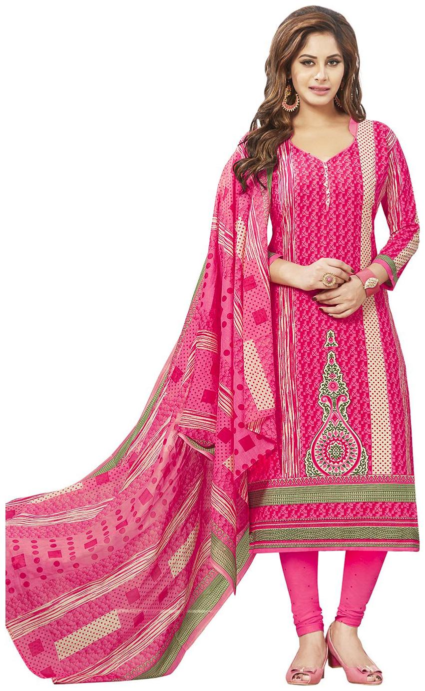 Jevi Prints Women s Unstitched Pure Cotton Pink Block Printed Salwar Suit Dupatta Material
Jevi Prints Women s Unstitched Pure Cotton Pink Block Printed Salwar Suit Dupatta Material