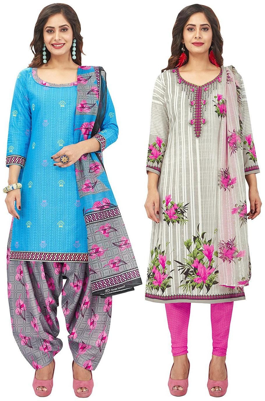 Jevi Prints Multi Unstitched Kurta with bottom dupatta With dupatta Dress Material
Jevi Prints Multi Unstitched Kurta with bottom dupatta With dupatta Dress Material