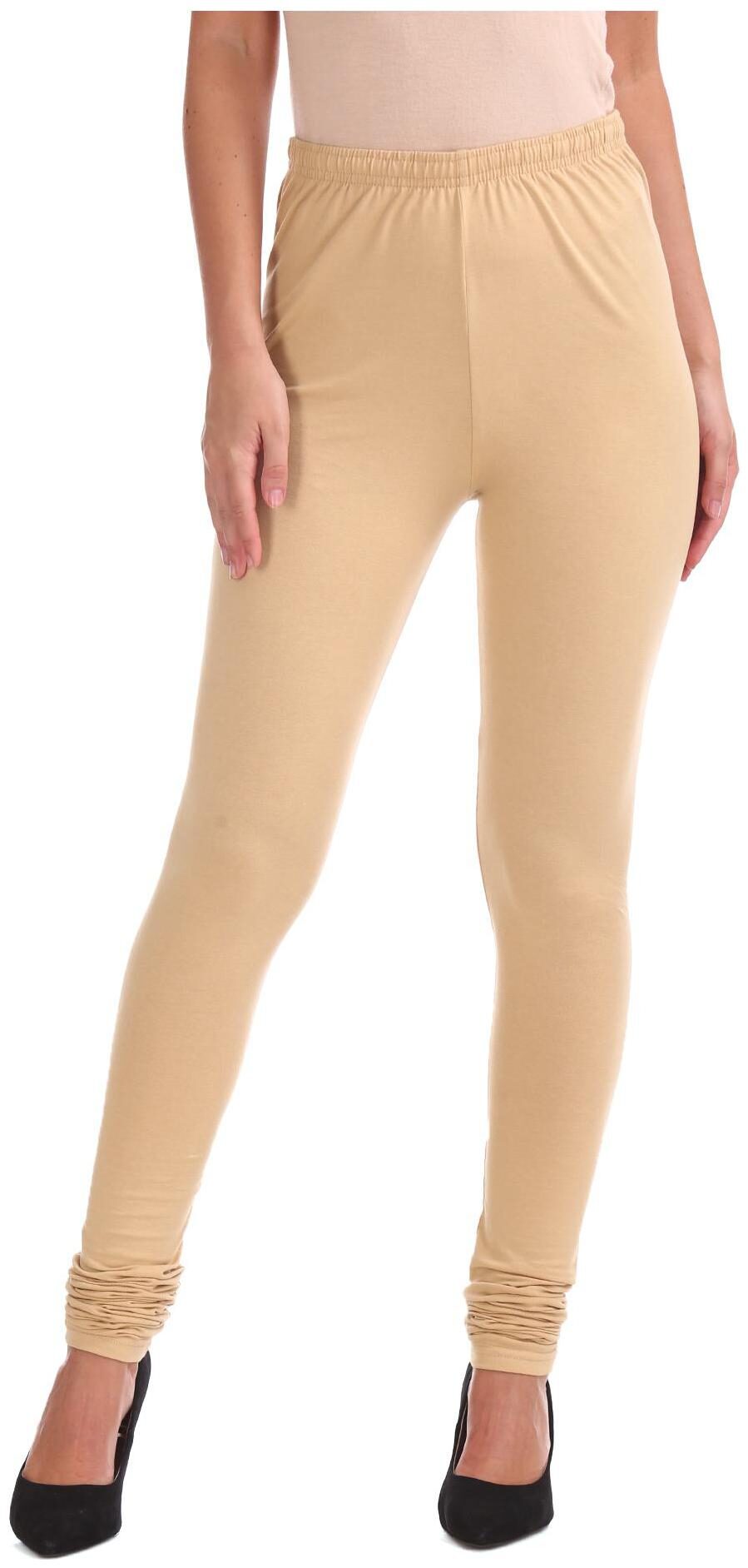 Karigari Cotton Churidar - Beige