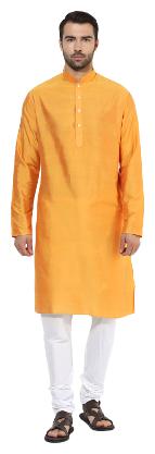 Kisah men s canary yellow benarasi cotton silk solid coloured kurta churidar set
Kisah men s canary yellow benarasi cotton silk solid coloured kurta churidar set