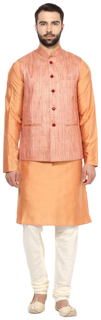 Kisah Men s Benarasi Jaquard Cotton Silk Woven Waistcoat with Kurta and Churidar Set
Kisah Men s Benarasi Jaquard Cotton Silk Woven Waistcoat with Kurta and Churidar Set