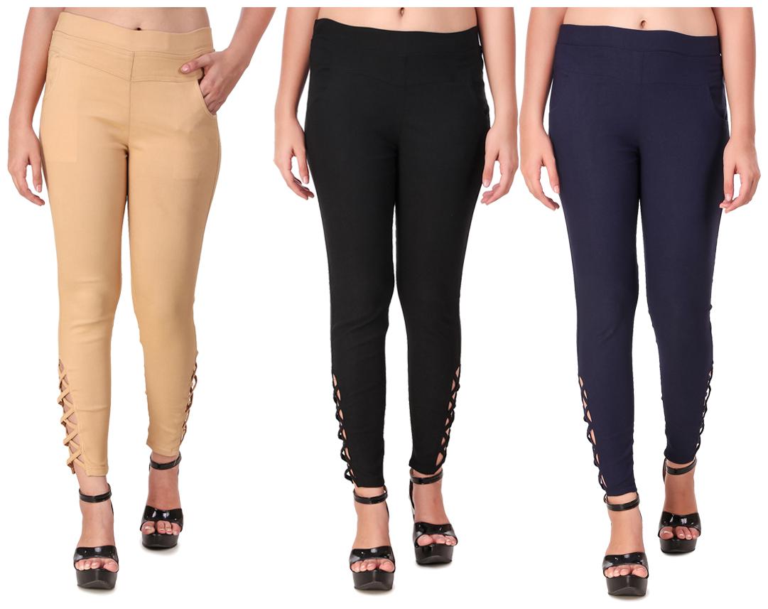 Krishty Trading Women Multi Skinny fit Jegging 
Krishty Trading Women Multi Skinny fit Jegging