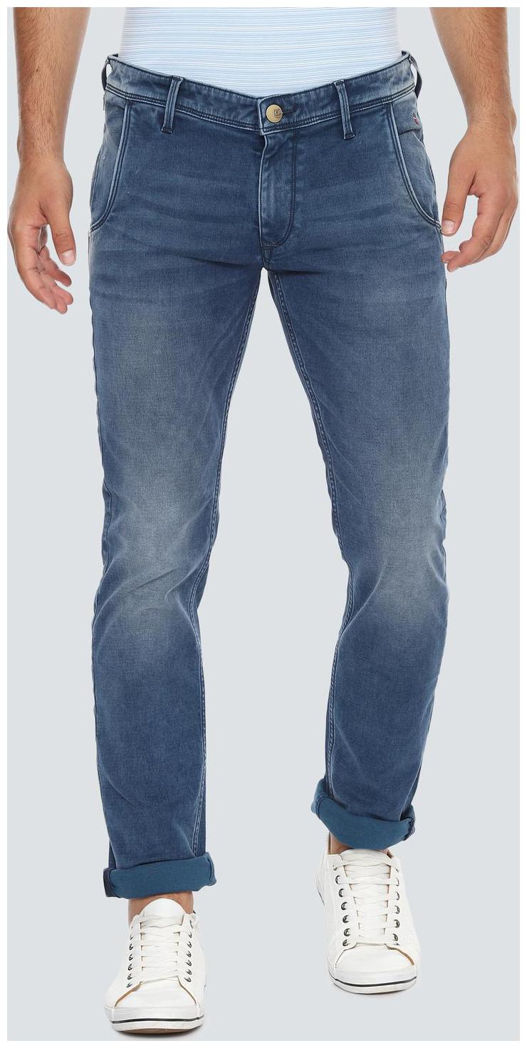 Louis Philippe Men Blue Slim Fit Jeans