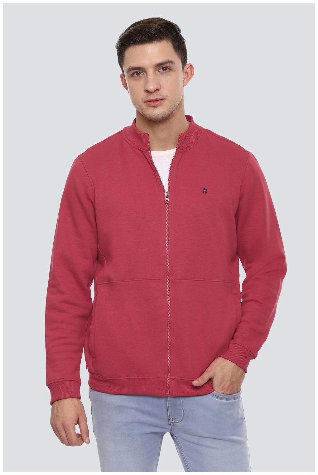 Louis Philippe Men Pink High neck Sweatshirt
Louis Philippe Men Pink High neck Sweatshirt