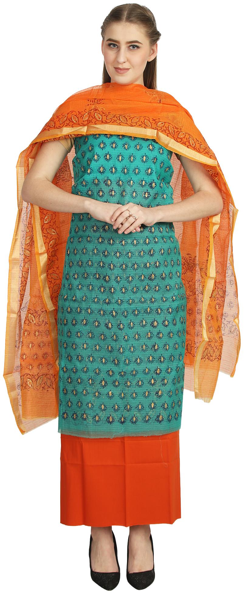 Madhulika Fashion Blue Unstitched Kurta with bottom dupatta With dupatta Dress Material
Madhulika Fashion Blue Unstitched Kurta with bottom dupatta With dupatta Dress Material