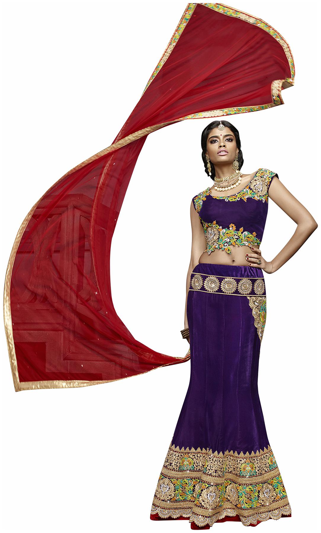 Mahotsav saree lehnga Choli Pink Silk