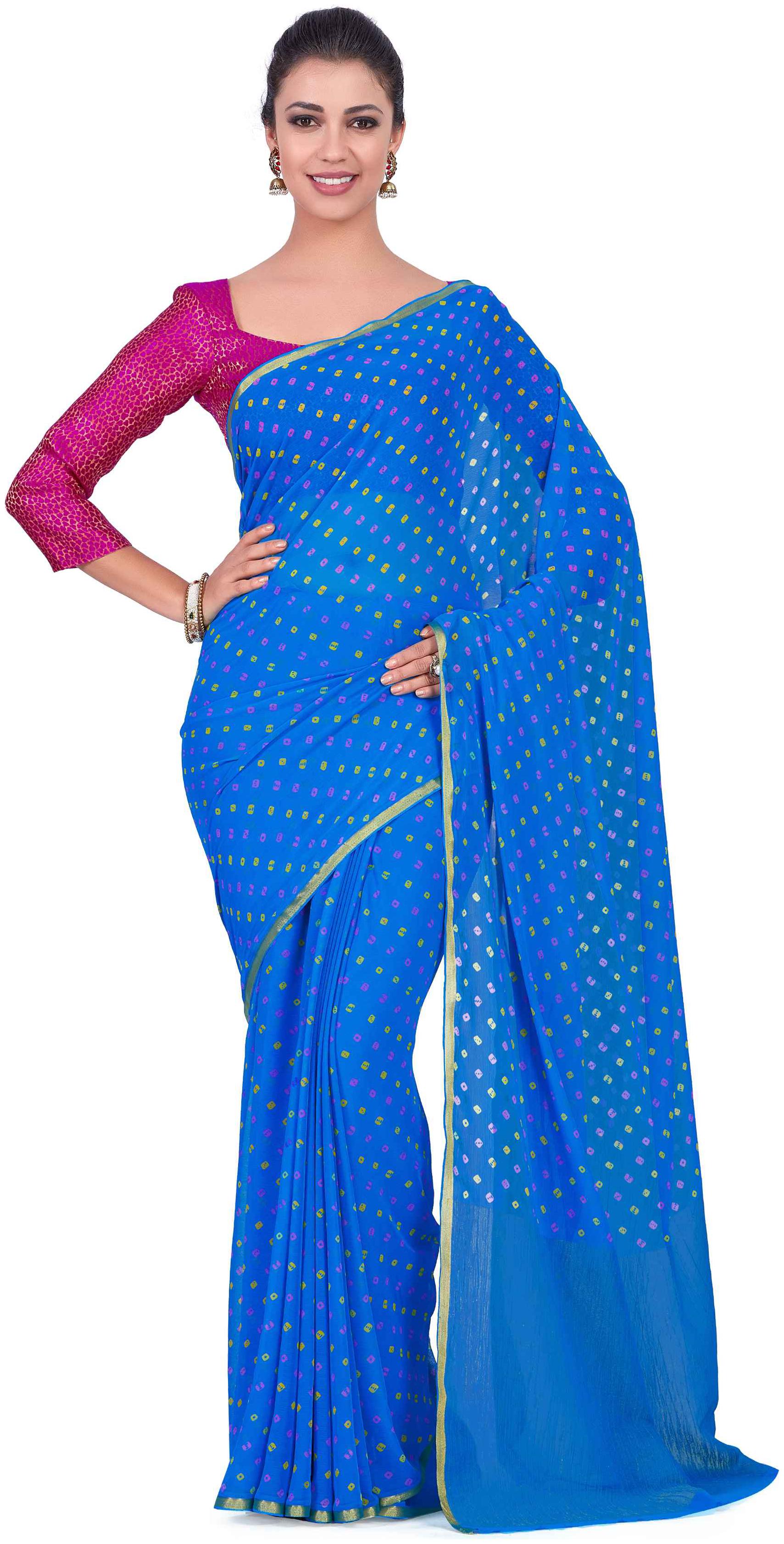 Mimosa Art Chiffon Bandhani style Printed saree With Double Blouse Color Blue (4273-C1-MMS-8-AND)
Mimosa Art Chiffon Bandhani style Printed saree With Double Blouse Color Blue (4273-C1-MMS-8-AND)