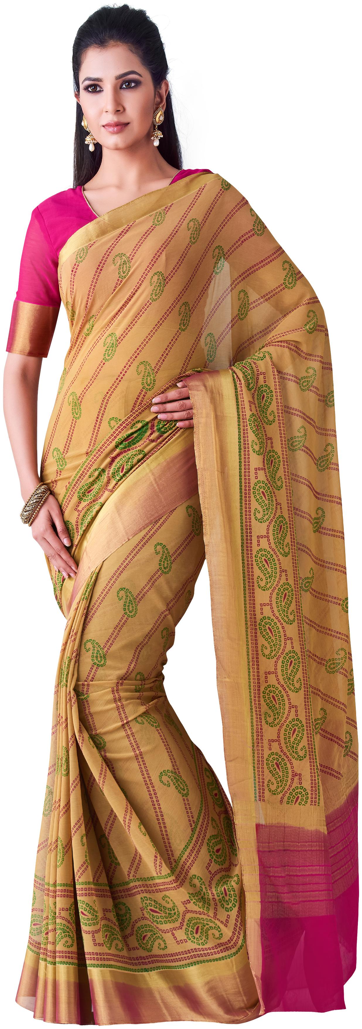 Mimosa Banarasi Style chiffon Saree Color Beige
Mimosa Banarasi Style chiffon Saree Color Beige