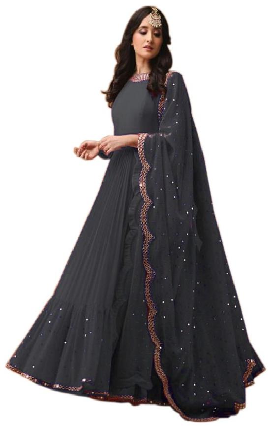 Mordenfab Com Womens Grey Georgette Embroidered Semi Stitched Anarkali Salwar Kameez
Mordenfab Com Womens Grey Georgette Embroidered Semi Stitched Anarkali Salwar Kameez
