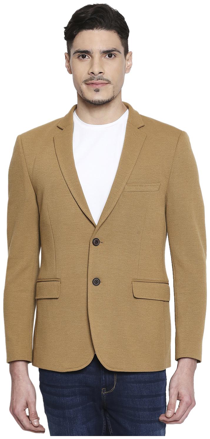 Mufti Men Brown Solid Regular fit Single Breasted Blazer
Mufti Men Brown Solid Regular fit Single Breasted Blazer