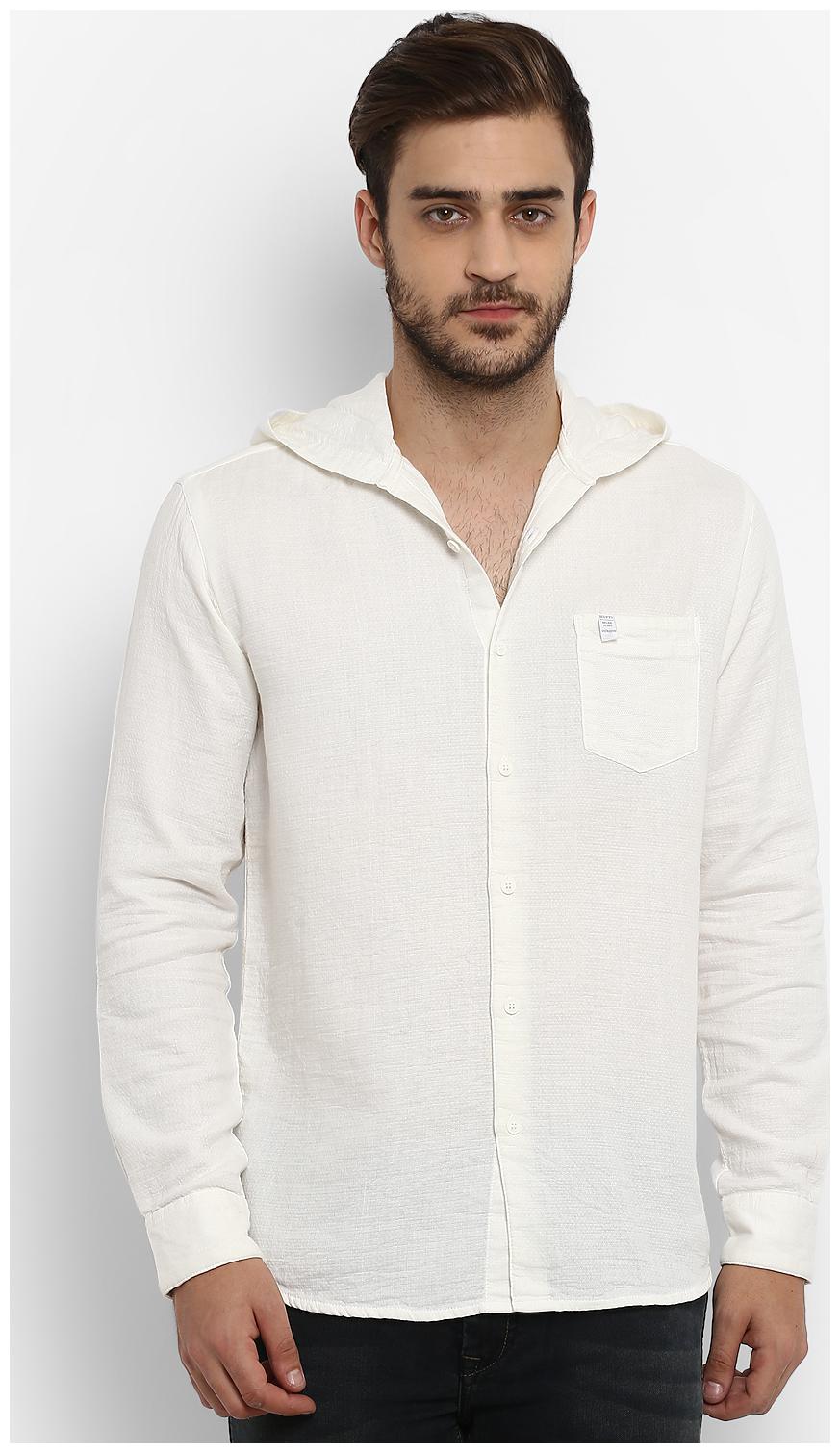 Mufti Men White Solid Slim Fit Casual Shirt
Mufti Men White Solid Slim Fit Casual Shirt