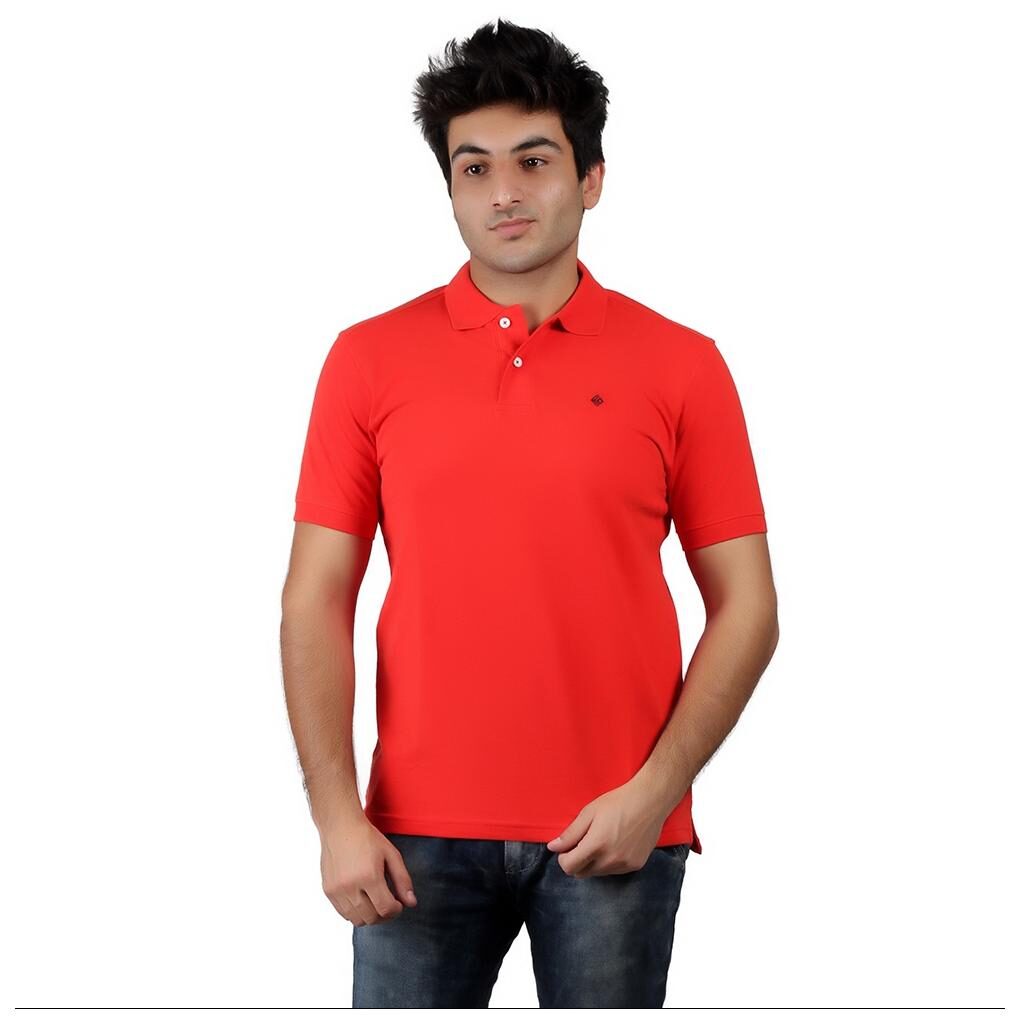 Numero Uno Red Polo Neck T-Shirt