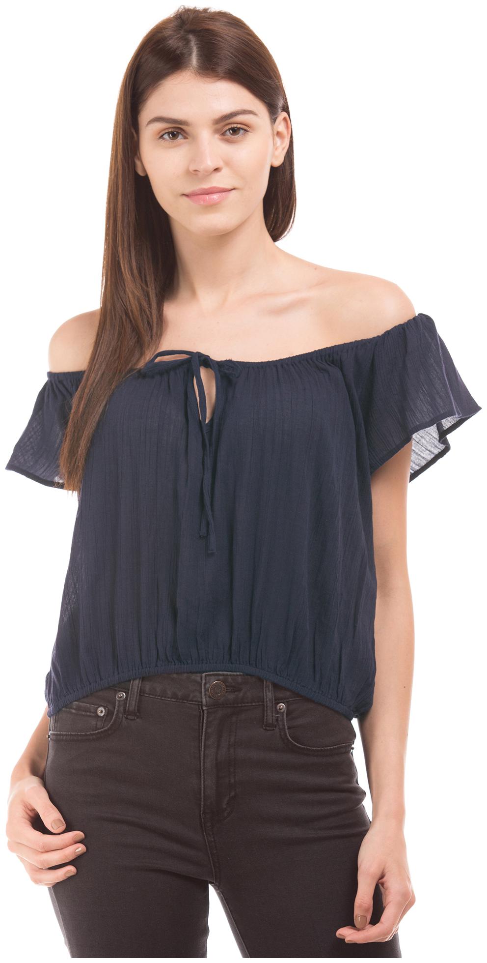 Aeropostale Women Solid Cape top - Blue
Aeropostale Women Solid Cape top - Blue