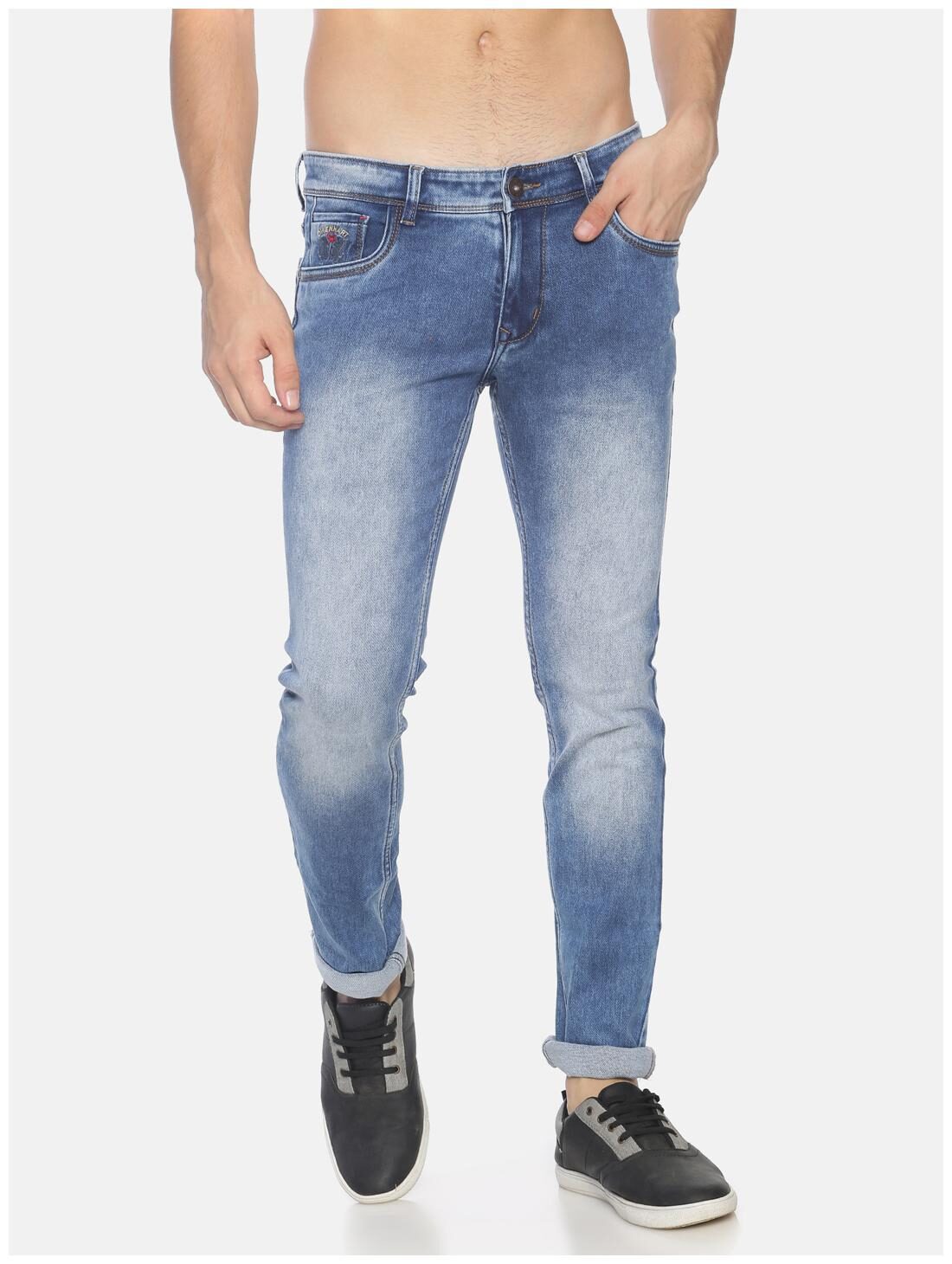 OWEN HART Men Blue Skinny Fit Jeans
OWEN HART Men Blue Skinny Fit Jeans