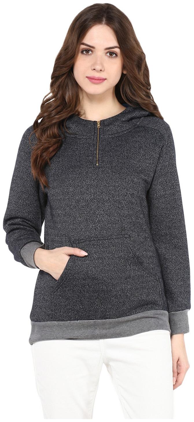 Pannkh Women Floral Hoodie - Blue
Pannkh Women Floral Hoodie - Blue