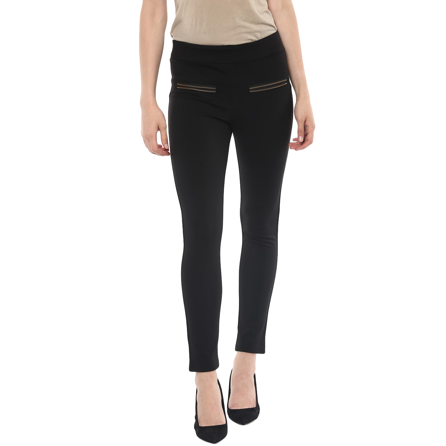 Pannkh Women Black Skinny fit Jegging 
Pannkh Women Black Skinny fit Jegging