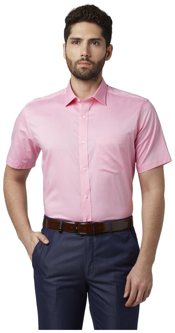 Park Avenue Men Regular fit Formal Shirt - Red