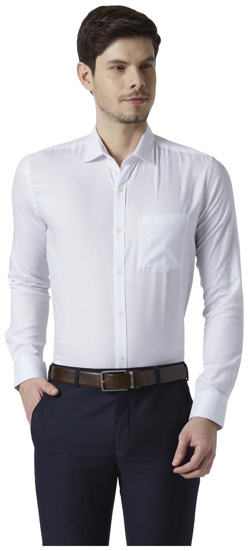 Park Avenue Men Slim fit Formal Shirt - White