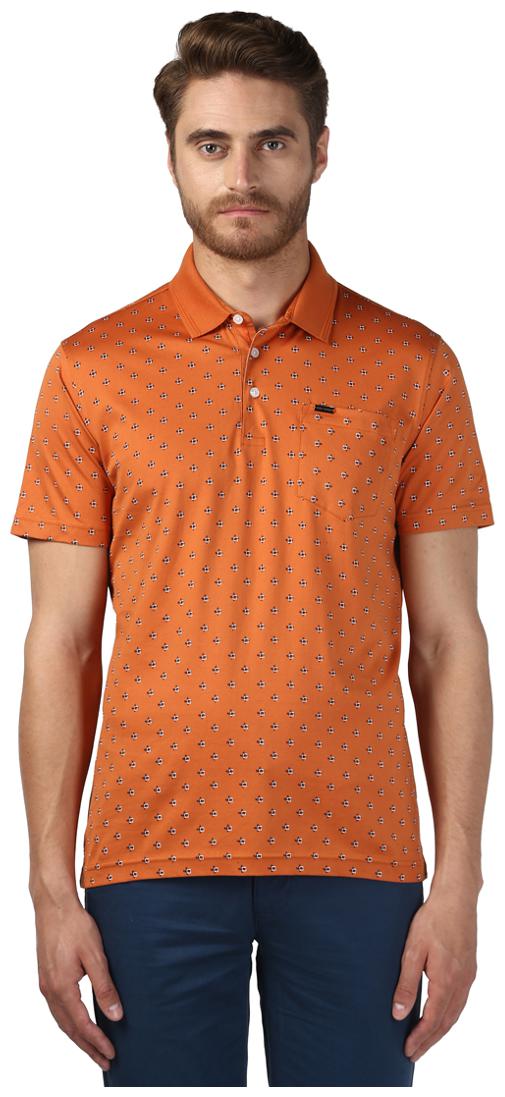 Park Avenue Men Orange Regular fit Cotton Polo collar T-Shirt - Pack Of 1 
Park Avenue Men Orange Regular fit Cotton Polo collar T-Shirt - Pack Of 1