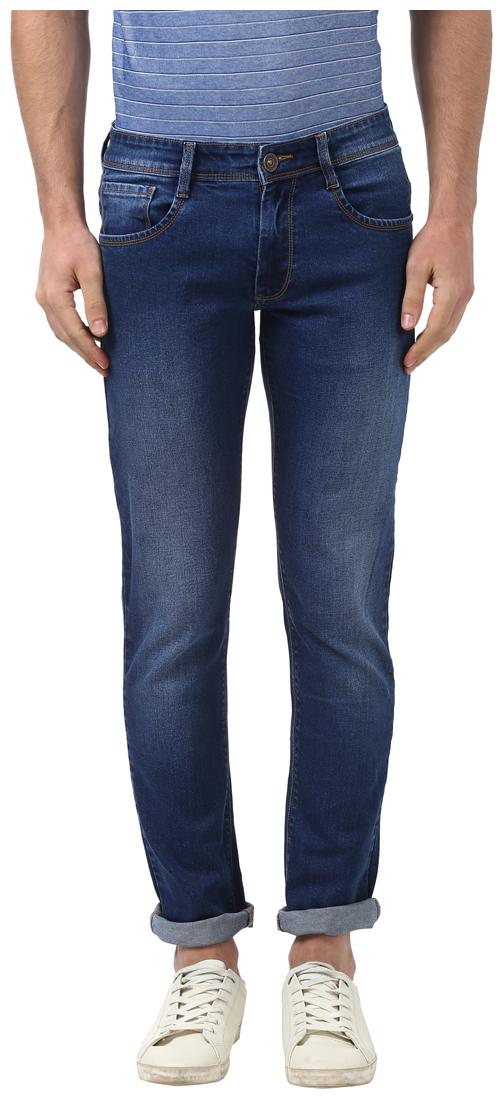 Park Avenue Men Blue Tapered Fit Jeans