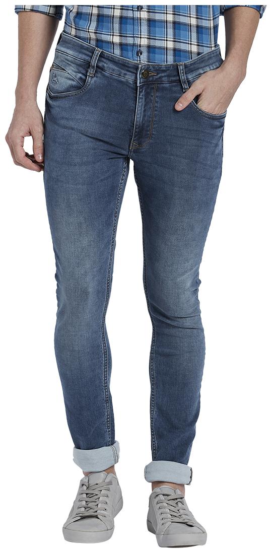 Parx Men Blue Skinny Fit Jeans