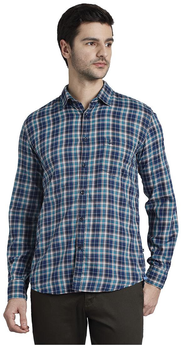 Parx Men Green Checked Regular Fit Casual Shirt
Parx Men Green Checked Regular Fit Casual Shirt