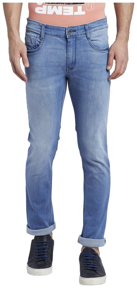 Parx Men Blue Tapered Fit Jeans