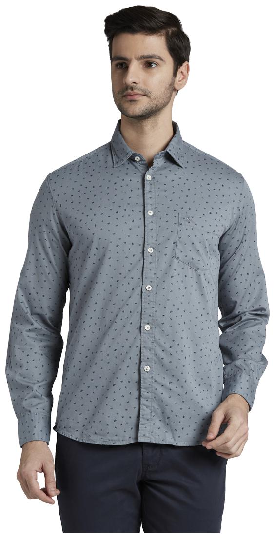 Parx Men Grey Printed Slim Fit Casual Shirt
Parx Men Grey Printed Slim Fit Casual Shirt