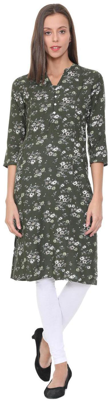 People Olive Kurta