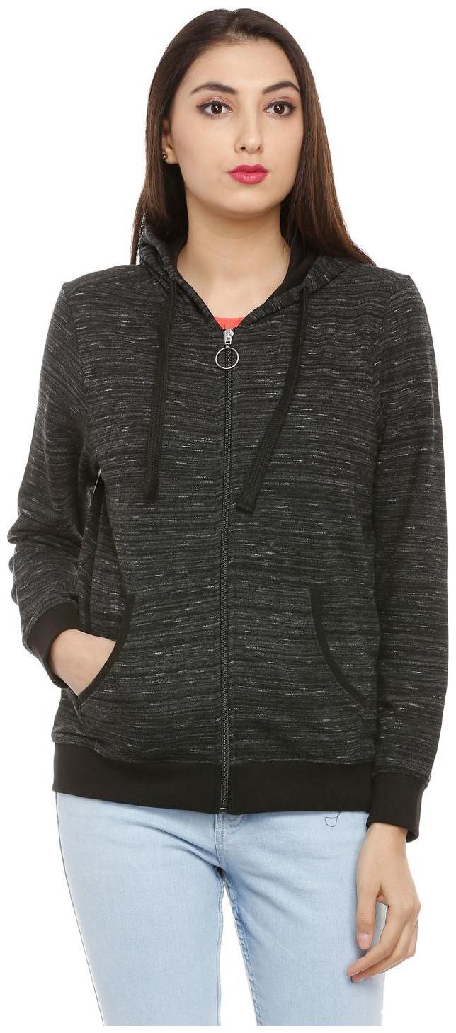 People Women Self Design Bomber Jacket - Grey
People Women Self Design Bomber Jacket - Grey