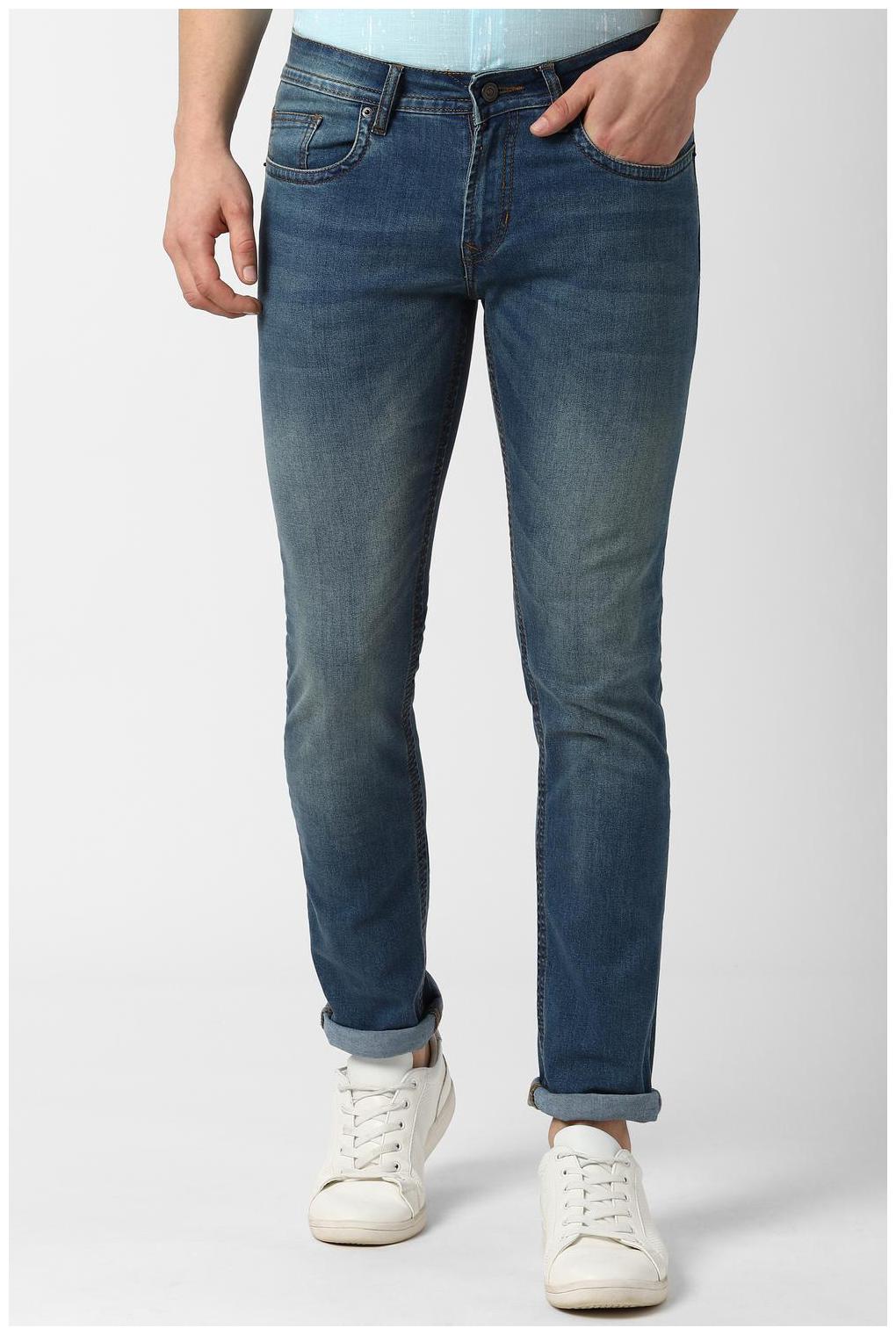 Peter England Men Blue Skinny Fit Jeans